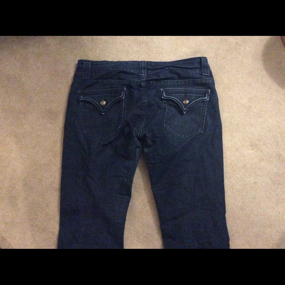 Vigoss Straight Leg Dark Wash Jeans